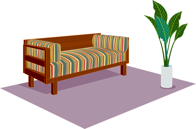 koberec v obýváku